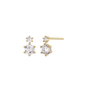 King The Land Cheon Sa-rang (Im Yoon-ah) Inspired Earrings 008 - ONE SIZE ONLY / Gold - Earrings