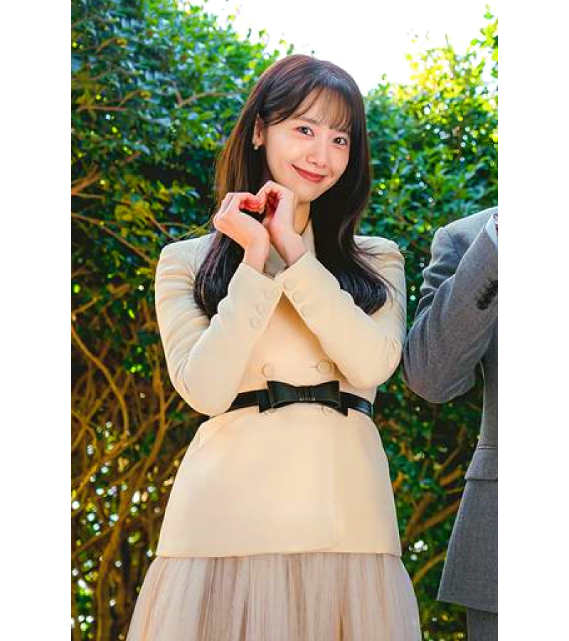 King The Land Cheon Sa-rang (Im Yoon-ah) Inspired Top and Skirt Set 004 - Outfit Sets