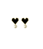King The Land Kang Da-eul (Kim Ga-eun) Inspired Earrings 001 - ONE SIZE ONLY / Black - Earrings