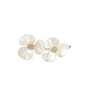 Korean Flowers Hair Clip 001 - ONE SIZE ONLY / One Piece / White - Hair Accessories
