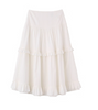Law and The City Kang Hee ji (Moon Ga young) Inspired Skirt 001 Asian Petite Size S (Normal Size XS) / White Skirts