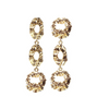 Lee Da-hee Inspired Earrings 001 - ONE SIZE ONLY / Gold - Earrings