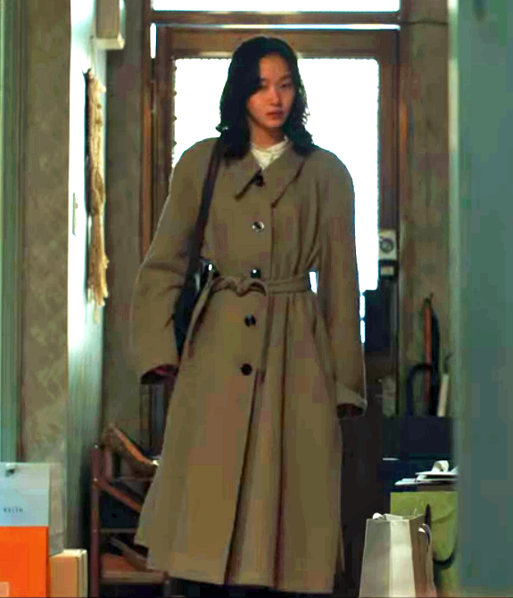 Little Women Oh In-Joo (Kim Go-Eun) Inspired Coat 002 - Trenchcoat