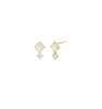 Little Women Oh In-Joo (Kim Go-Eun) Inspired Earrings 005 - ONE SIZE ONLY / Gold - Earrings