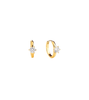 Little Women Oh In-Joo (Kim Go-Eun) Inspired Earrings 009 - ONE SIZE ONLY / Gold - Earrings