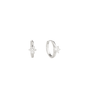 Little Women Oh In-Joo (Kim Go-Eun) Inspired Earrings 009 - ONE SIZE ONLY / Silver - Earrings