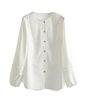 Little Women Oh In-Joo (Kim Go-Eun) Inspired Top 003 - Inner White Top Only (No Vest) / S / White - Tops