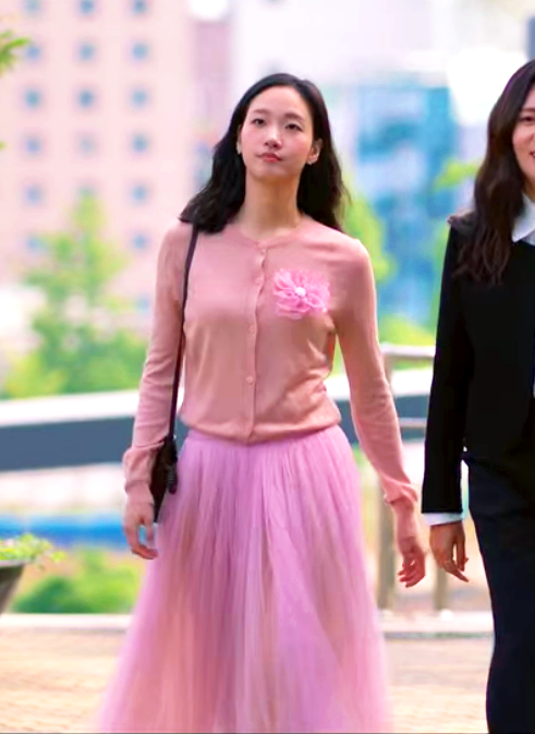Little Women Oh In-Joo (Kim Go-Eun) Inspired Top and Skirt Set 001