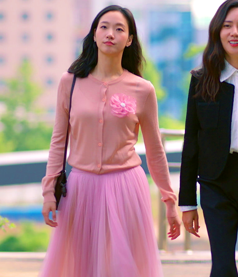 Little Women Oh In-Joo (Kim Go-Eun) Inspired Top and Skirt Set 001