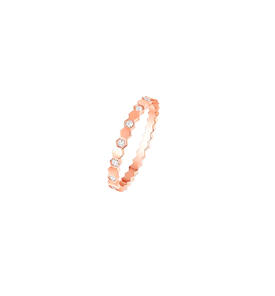Now We Are Breaking Up Ha Young-Eun (Song Hye Kyo) Inspired Ring 001 - Half Plain and Half Bejeweled Version / Rose Gold - Rings