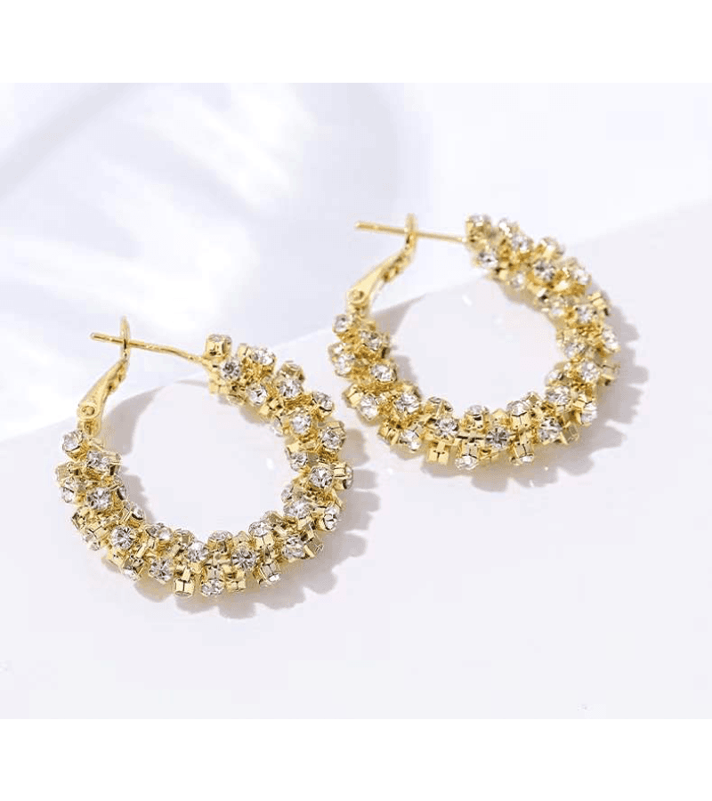 Love (ft. Marriage and Divorce) Season 1 Boo Hye-ryung (Lee Ga-ryeong) Inspired Earrings 001 - ONE SIZE ONLY / Gold - Earrings