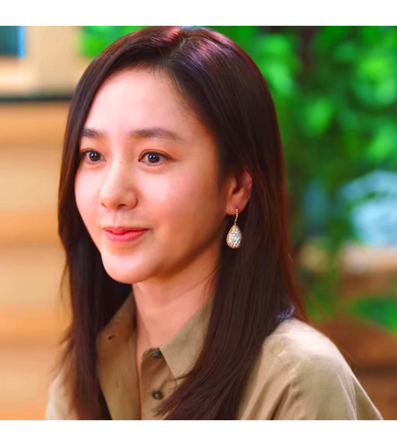 Love (ft. Marriage and Divorce) Season 2 Sa Pi-young (Park Joo-mi) Inspired Earrings 003 - Earrings