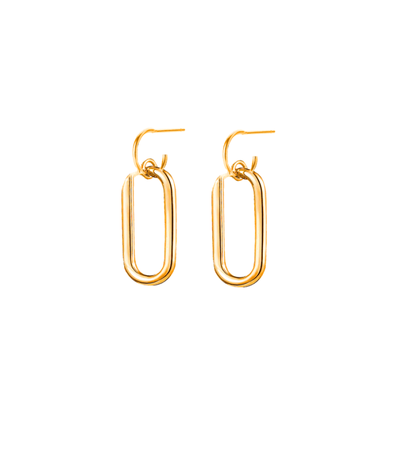 Love (ft. Marriage and Divorce) Season 2 Song Won (Lee Min-young) Inspired Earrings 001 - ONE SIZE ONLY / Gold - Earrings