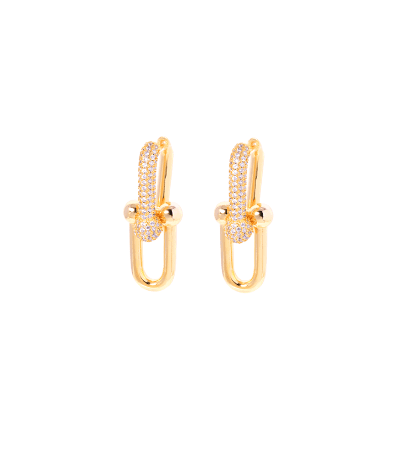 39 Thirty Nine Cha Mi-Jo (Son Ye-jin) Inspired Earrings 012 - ONE SIZE ONLY / Gold - Earrings