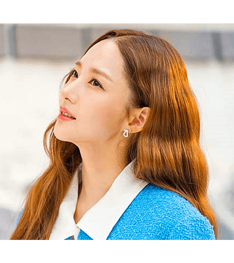 Love In Contract Choi Sang-eun (Park Min Young) Inspired Earrings 010 - ONE SIZE ONLY / Silver - Earrings