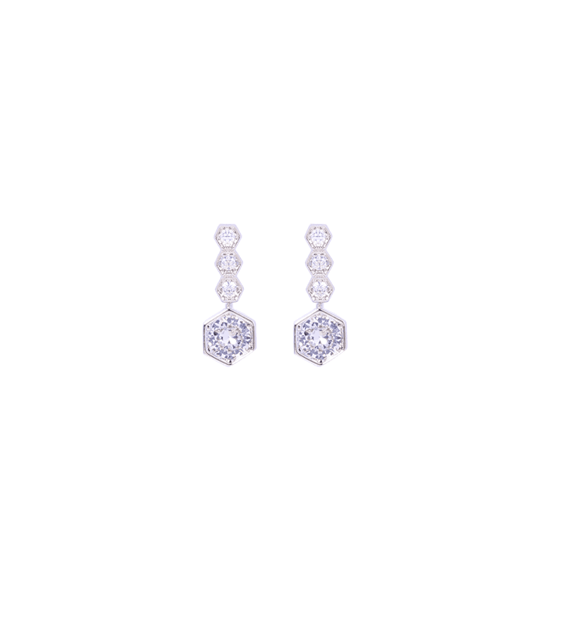 Love In Contract Choi Sang-eun (Park Min Young) Inspired Earrings 011 - ONE SIZE ONLY / Silver - Earrings