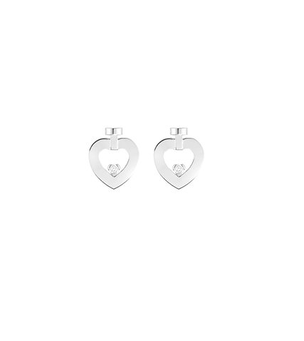 Love In Contract Choi Sang-eun (Park Min Young) Inspired Earrings 012 - ONE SIZE ONLY / Silver - Earrings