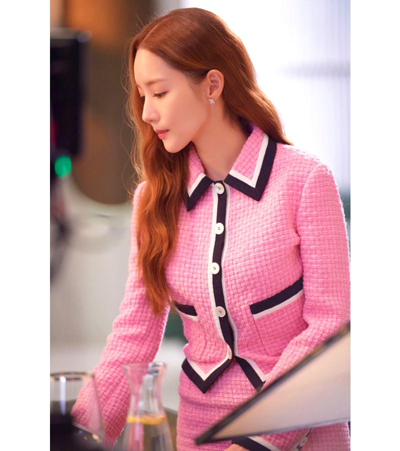 Love In Contract Choi Sang-eun (Park Min Young) Inspired Top and Skirt Set 001 - Outfit Sets