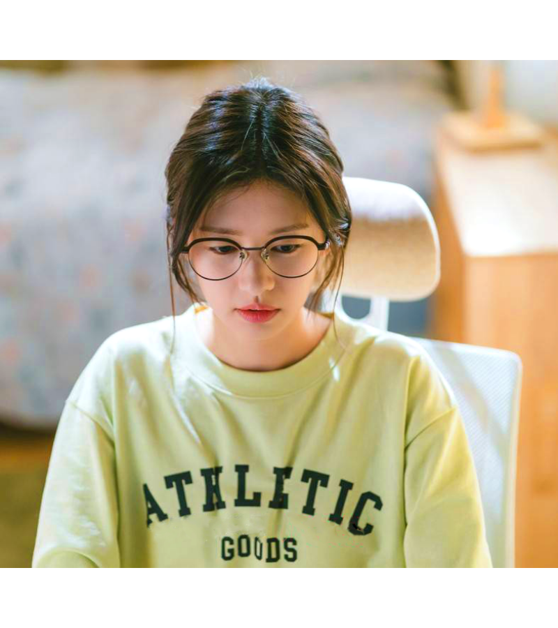 Love Next Door Bae Seok-ryu (Jung So-min) Inspired Glasses 002 - ONE SIZE ONLY / Black - Eyeglasses