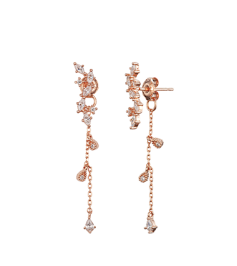 Memories of the Alhambra Park Shin-hye Inspired Earrings 001 - ONE SIZE ONLY / Gold - Earrings
