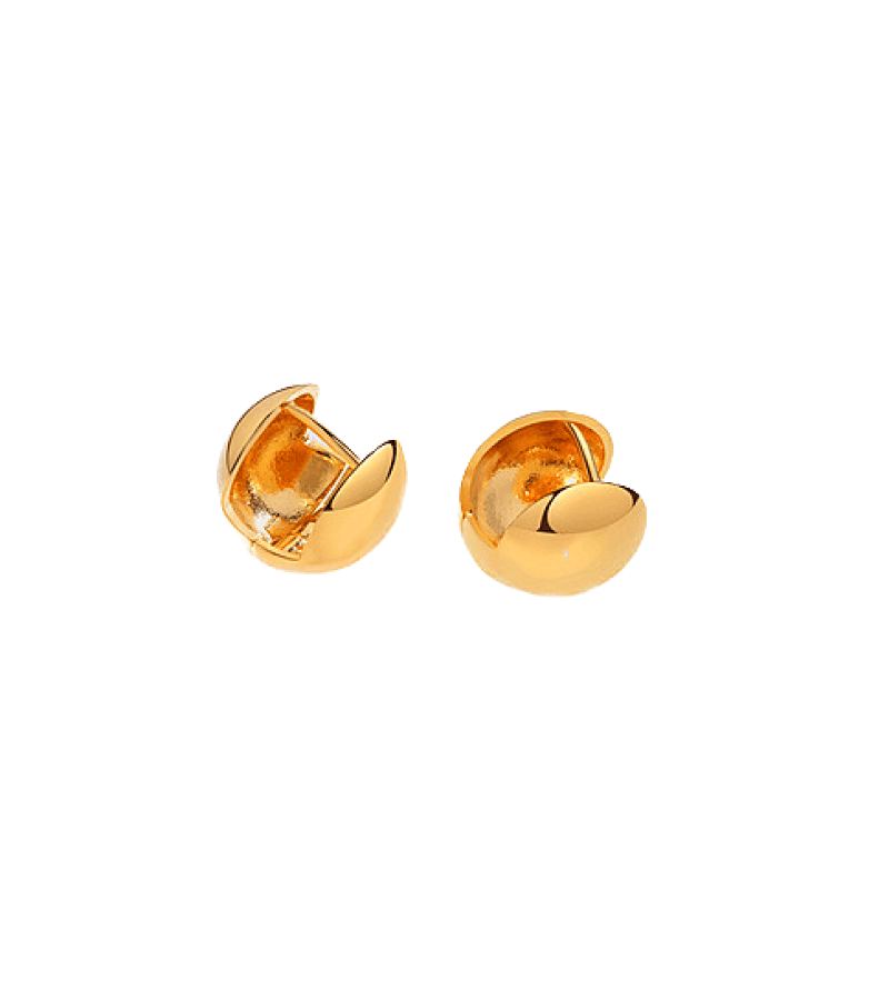 Mine Jung Seo-hyun (Kim Seo-hyung) Inspired Earrings 003 - ONE SIZE ONLY / Gold - Earrings