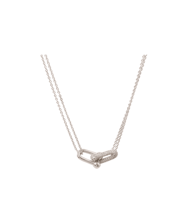 Mine Jung Seo-hyun (Kim Seo-hyung) Inspired Necklace 001 - Necklace Only / Silver - Necklaces
