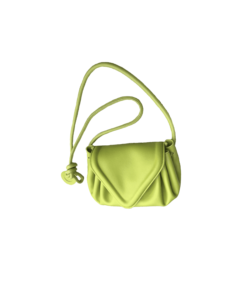 Mine Seo Hi-soo (Lee Bo-young) Inspired Bag 002 - ONE SIZE ONLY - 24 CM x 9 CM x 13 CM / Lime - Bags
