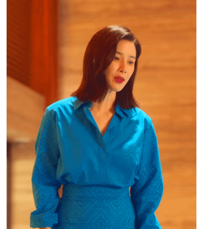 Mine Seo Hi-soo (Lee Bo-young) Inspired Top and Skirt Set 001 - Dresses