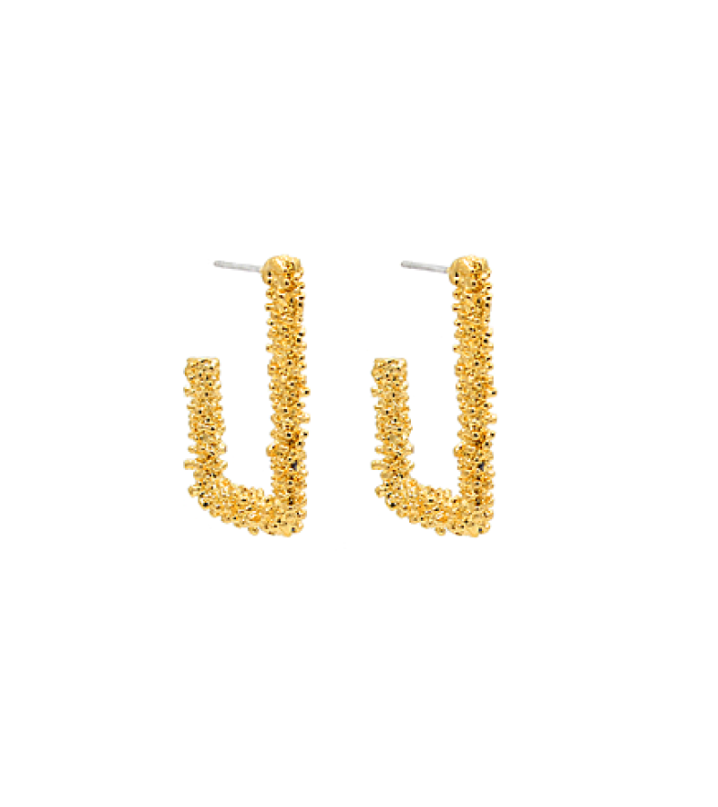 Mother of Mine Kim So Yeon Inspired Earrings 004 - ONE SIZE ONLY / Gold - Earrings