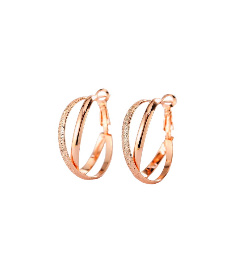 Mother of Mine Kim So Yeon Inspired Earrings 005 - ONE SIZE ONLY / Rose Gold - Earrings