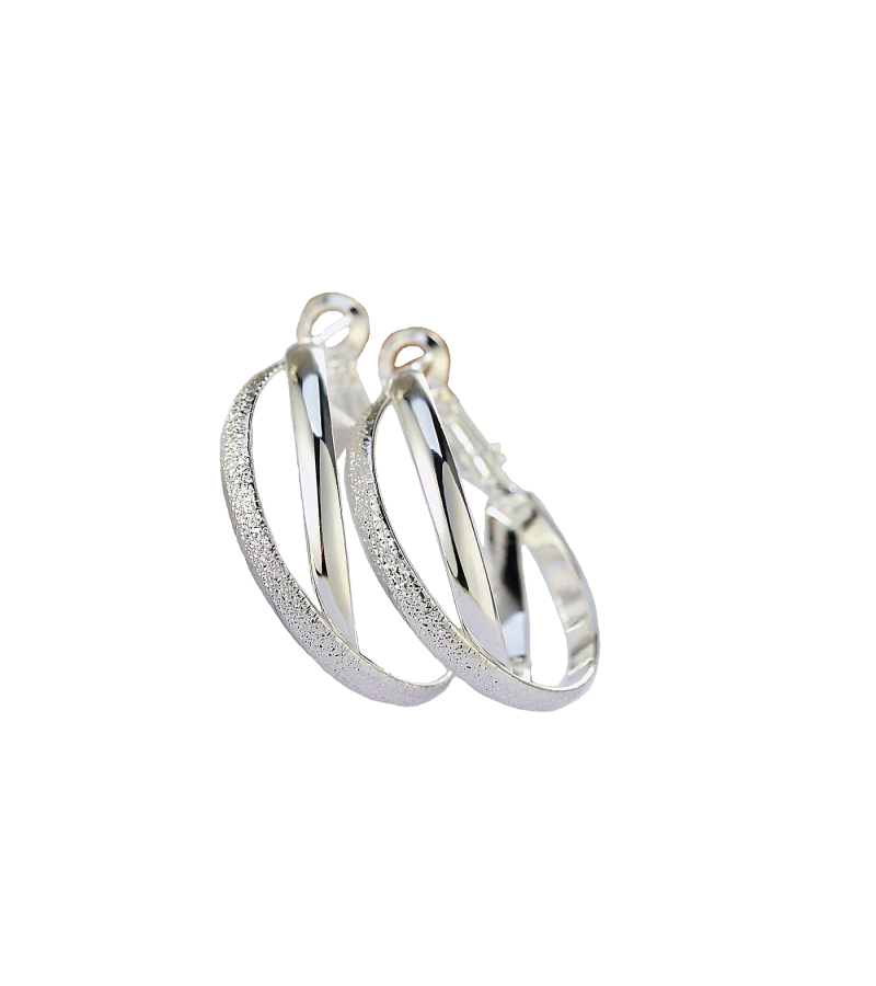 Mother of Mine Kim So Yeon Inspired Earrings 005 - ONE SIZE ONLY / Silver - Earrings
