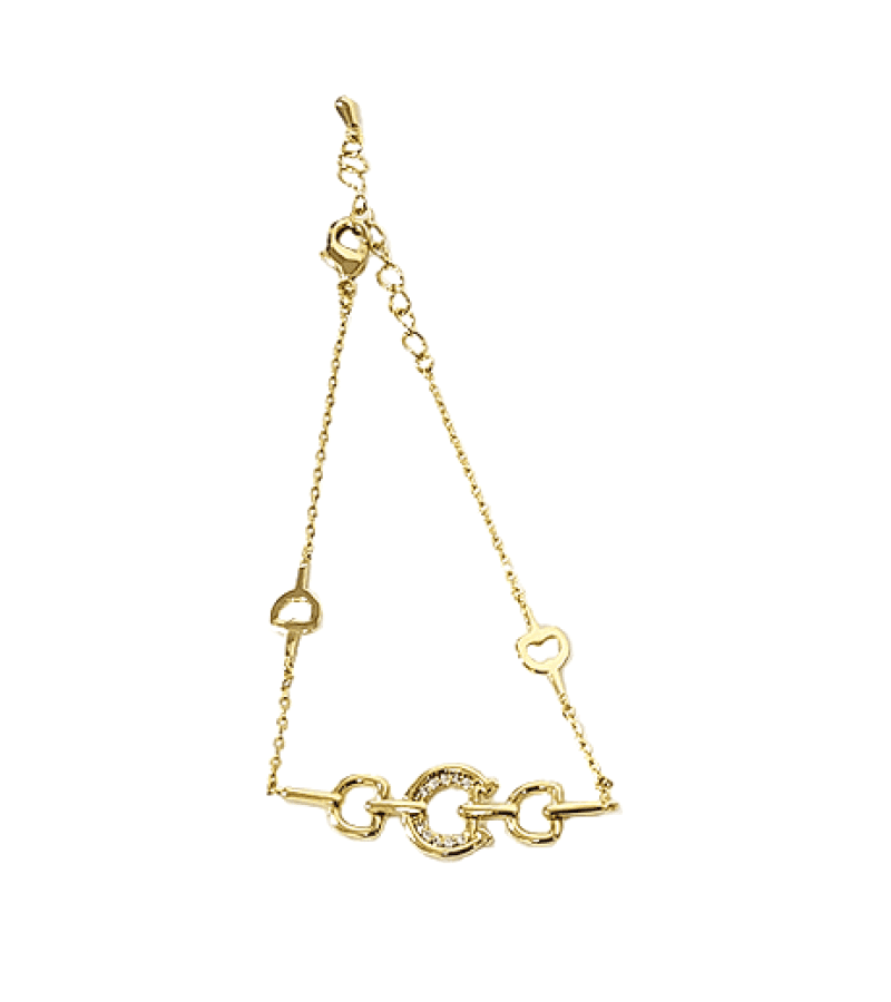 Mount Jiri / Jirisan Jun Ji Hyun Inspired Bracelet 006 - ONE SIZE ONLY / Gold - Necklaces
