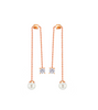 Jun Ji Hyun Inspired Earrings 005 - ONE SIZE ONLY / Rose Gold - Earrings