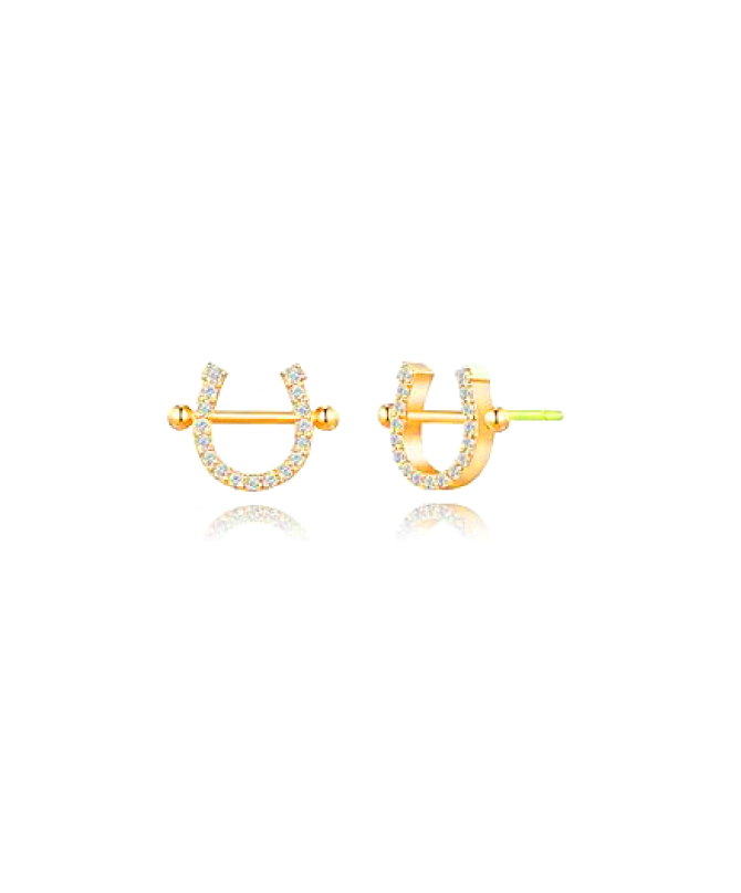 Nevertheless Yoo Na-bi (Han So-hee) Inspired Earrings 004 - ONE SIZE ONLY / Gold - Earrings