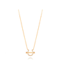 Nevertheless Yoo Na-bi (Han So-hee) Inspired Necklace 001 - ONE SIZE ONLY / Gold - Necklace