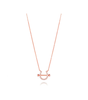 Nevertheless Yoo Na-bi (Han So-hee) Inspired Necklace 001 - ONE SIZE ONLY / Rose Gold - Necklace