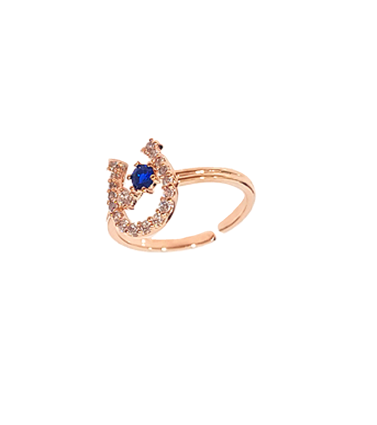 Jun Ji Hyun Inspired Ring 002 - ONE SIZE ONLY / Open-ended (Free Size) / Rose Gold - Rings