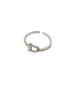 Mount Jiri / Jirisan Jun Ji Hyun Inspired Ring 008 - ONE SIZE ONLY / Open-ended (Free Size) / Silver - Rings