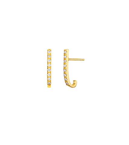 My Roommate Is A Gumiho Yang Hye-sun (Kang Han-na) Inspired Earrings 004 - ONE SIZE ONLY / Gold - Earrings