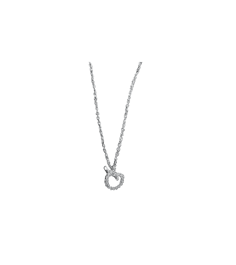 Nevertheless Yoo Na-bi (Han So-hee) Inspired Necklace 002 - ONE SIZE ONLY / Silver - Necklace