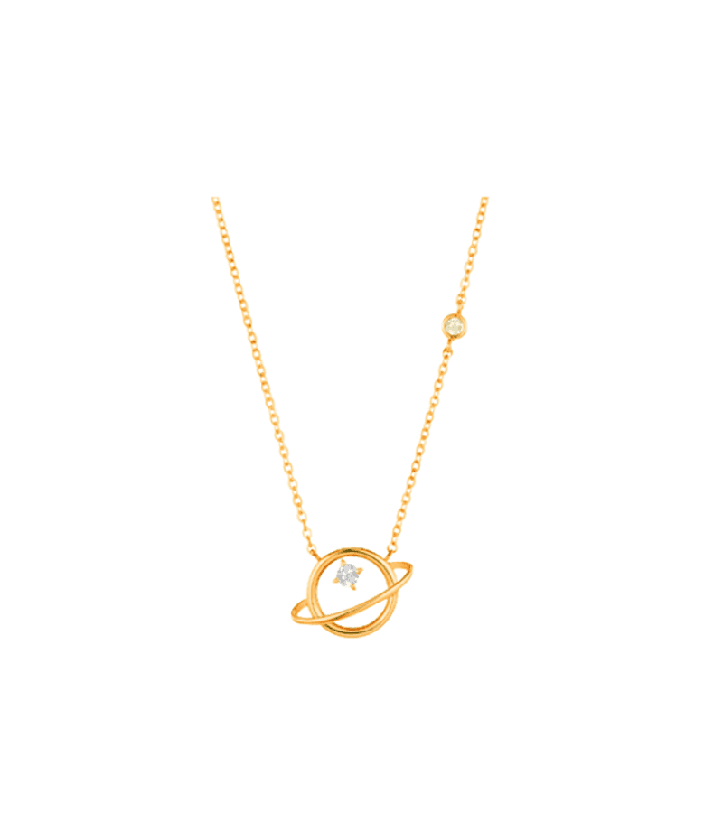 Nevertheless Yoo Na-bi (Han So-hee) Inspired Necklace 003 - ONE SIZE ONLY / Gold - Necklace