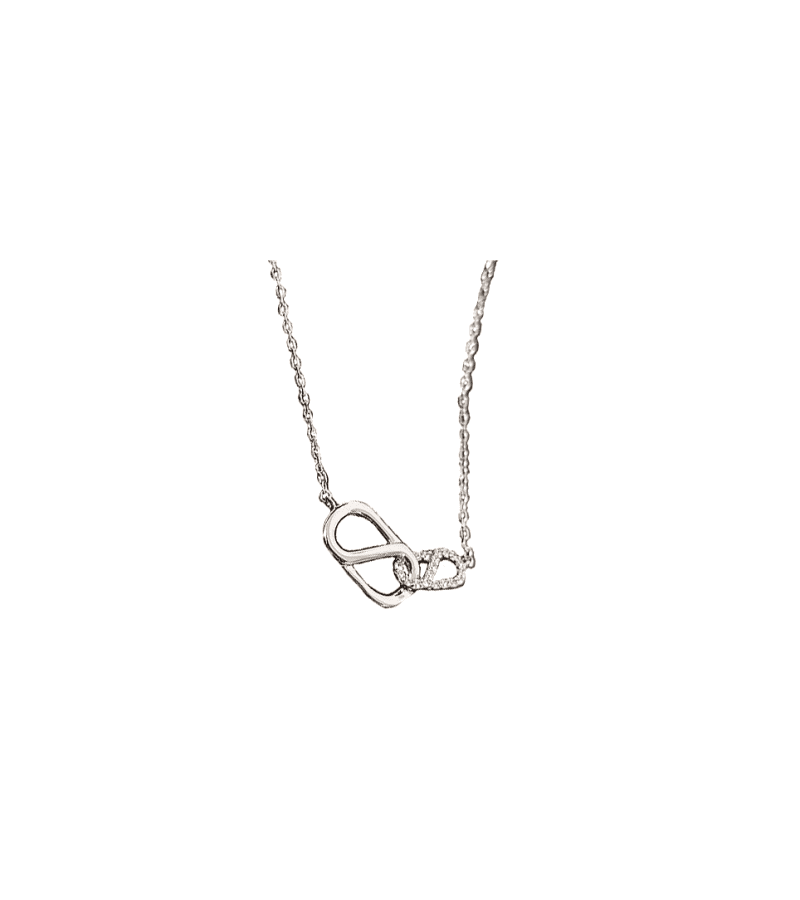 Nevertheless Yoo Na-bi (Han So-hee) Inspired Necklace 005 - ONE SIZE ONLY / Silver - Necklace