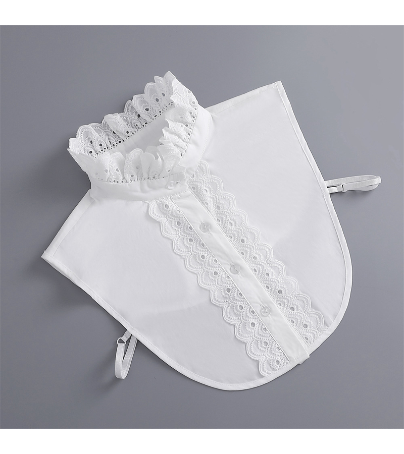 No Gain No Love Son Hae-yeong (Shin Min-a) Inspired Detachable Lapel / Collar Bib - ONE SIZE ONLY / White - Accessories