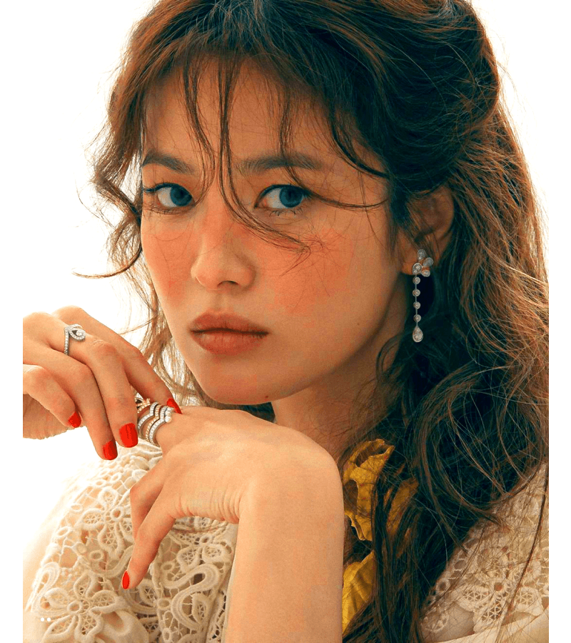 Now We Are Breaking Up Ha Young-Eun (Song Hye Kyo) Inspired Earrings 005 - ONE SIZE ONLY / Silver - Earrings