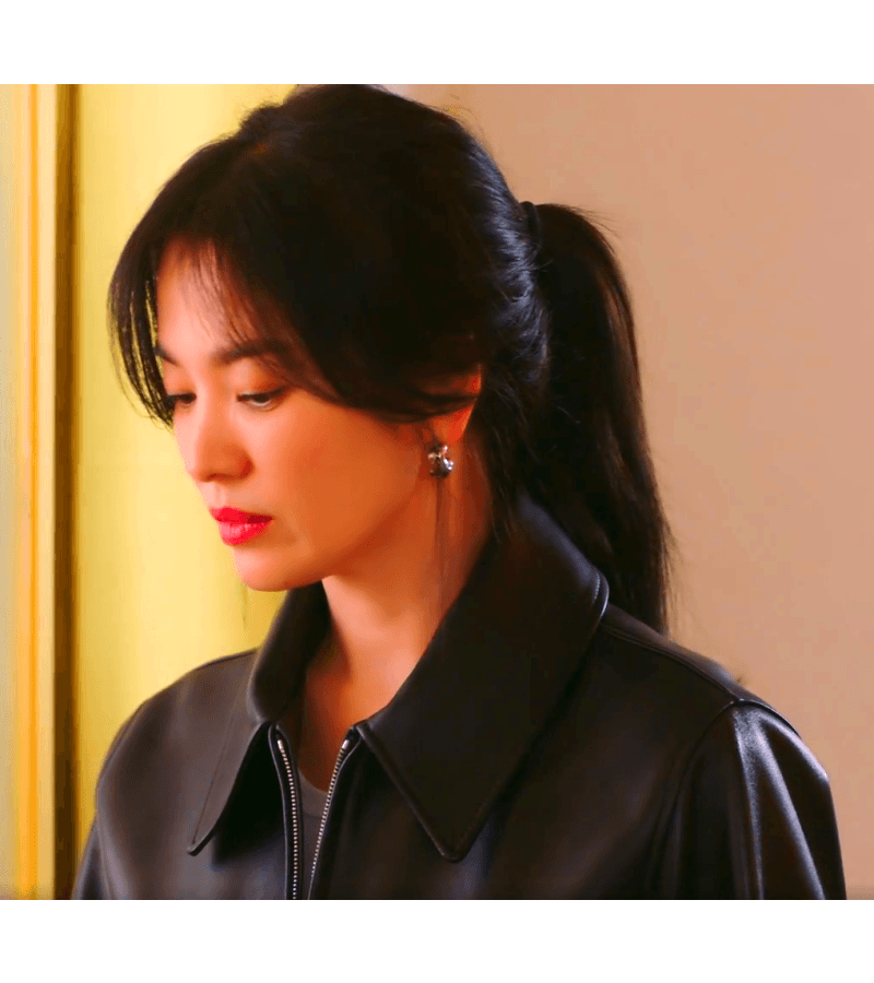 Now We Are Breaking Up Ha Young-Eun (Song Hye Kyo) Inspired Earrings 014 - ONE SIZE ONLY / Silver - Earrings