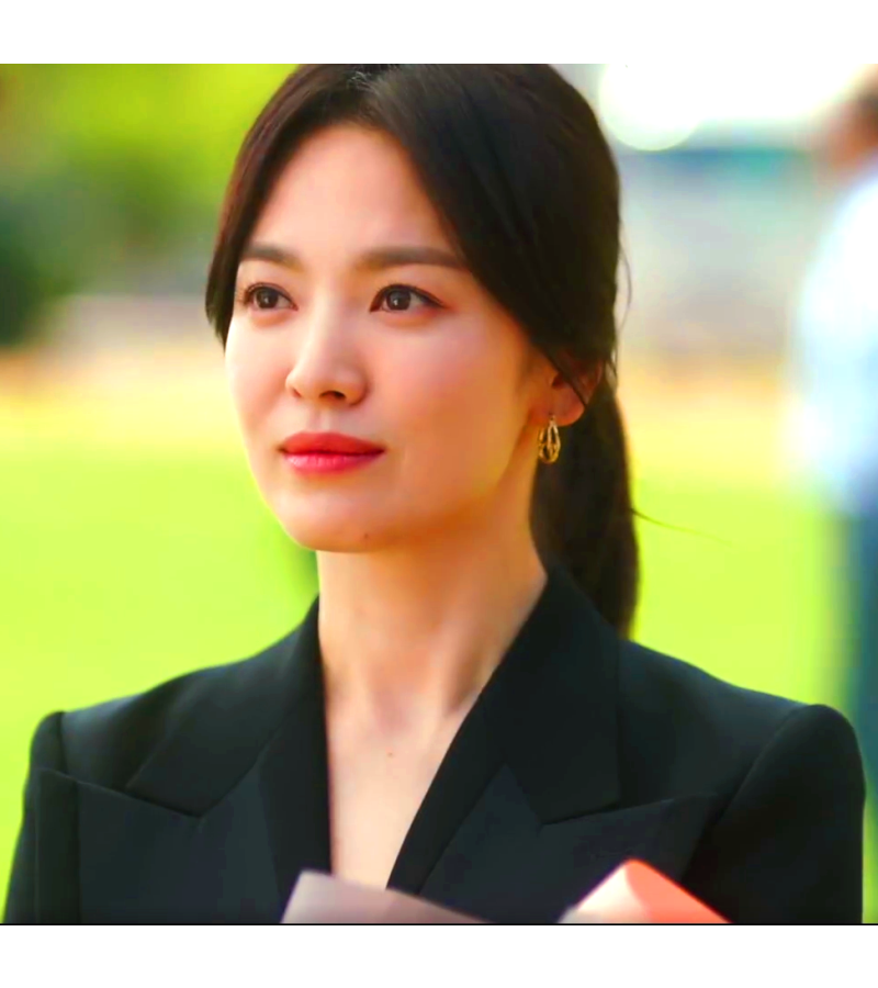 Now We Are Breaking Up Ha Young-Eun (Song Hye Kyo) Inspired Earrings 020 - ONE SIZE ONLY / Gold - Earrings