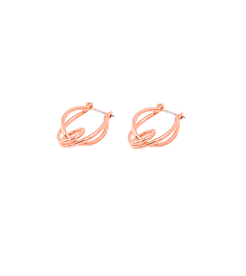 Now We Are Breaking Up Ha Young-Eun (Song Hye Kyo) Inspired Earrings 020 - ONE SIZE ONLY / Rose Gold - Earrings