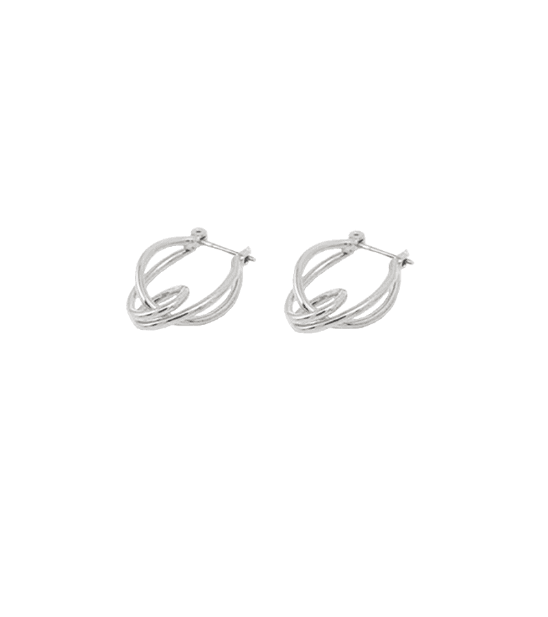Now We Are Breaking Up Ha Young-Eun (Song Hye Kyo) Inspired Earrings 020 - ONE SIZE ONLY / Silver - Earrings
