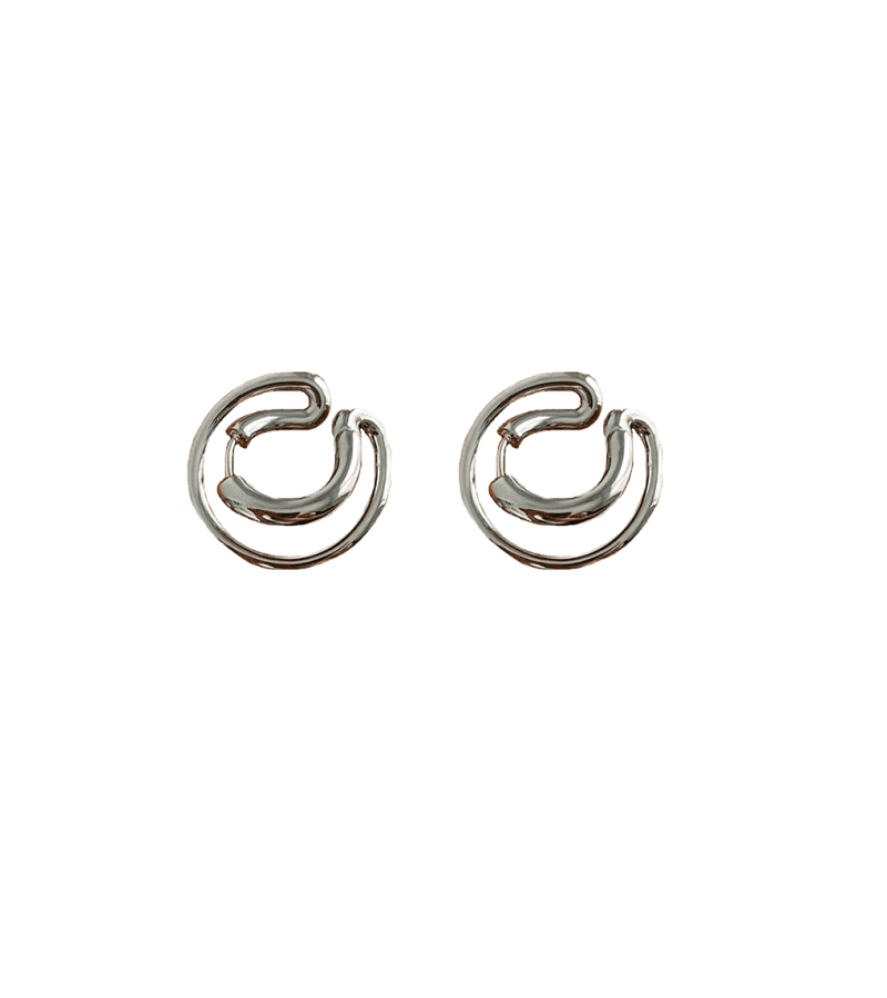 Now We Are Breaking Up Ha Young-Eun (Song Hye Kyo) Inspired Earrings 030 - ONE SIZE ONLY / Silver - Earrings