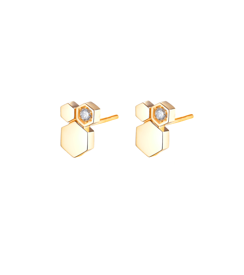 Now We Are Breaking Up Ha Young-Eun (Song Hye Kyo) Inspired Earrings 033 - ONE SIZE ONLY / Gold - Earrings